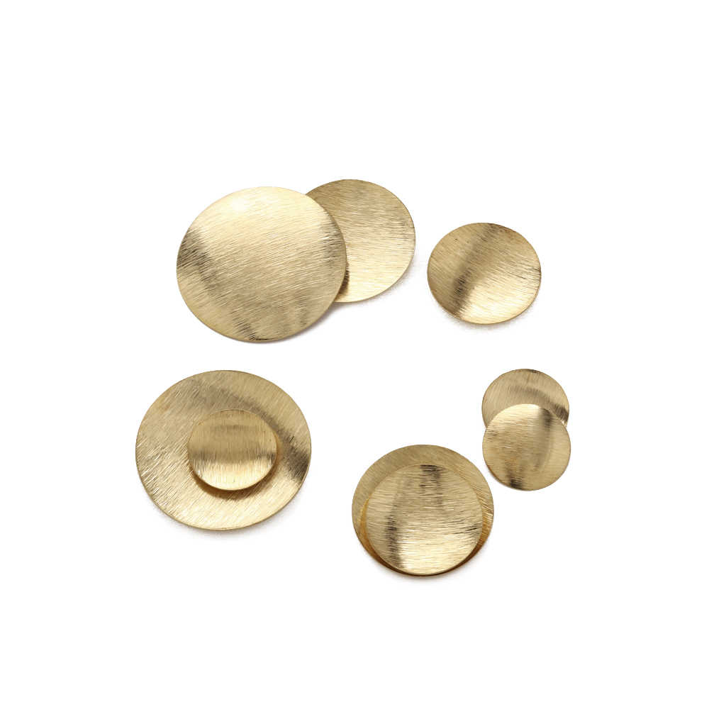 Jewelry Making Hammer - Colgantes de discos redondos convexos de