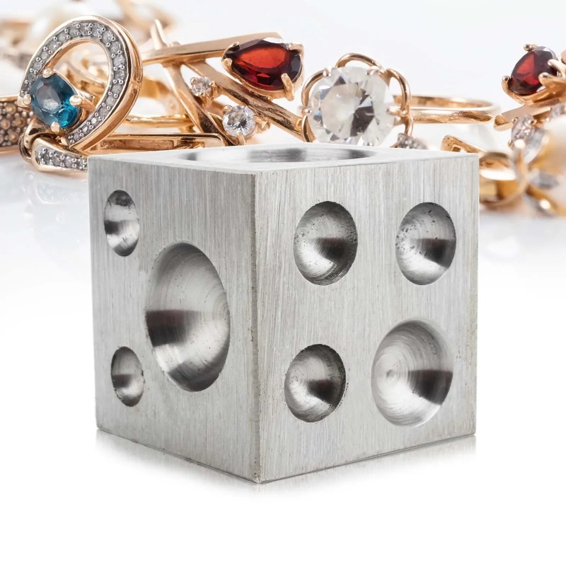 Jewelry Making Process - Molde de Punzonado Cuadrado de Acero