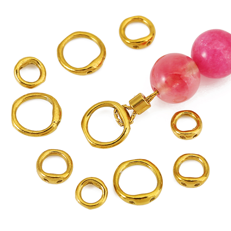 Jewelry Making Pieces - 30 piezas de 5/6/8mm de acero