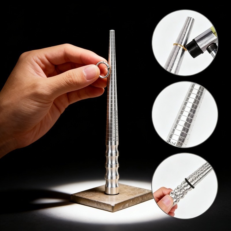 Jewelry Making Hammer - Mandril profesional para medir anillos con