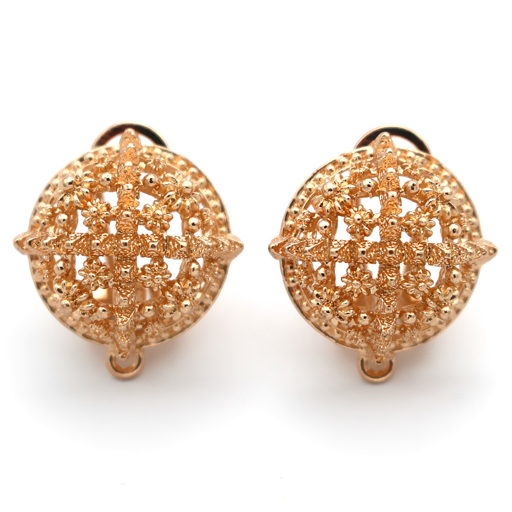 Jewelry Making Dubai - 10 pares de bases circulares para