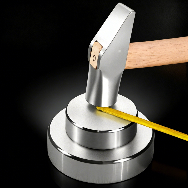 Jewelry Making Hammer - Bloque de Acero Reforzado con Peso