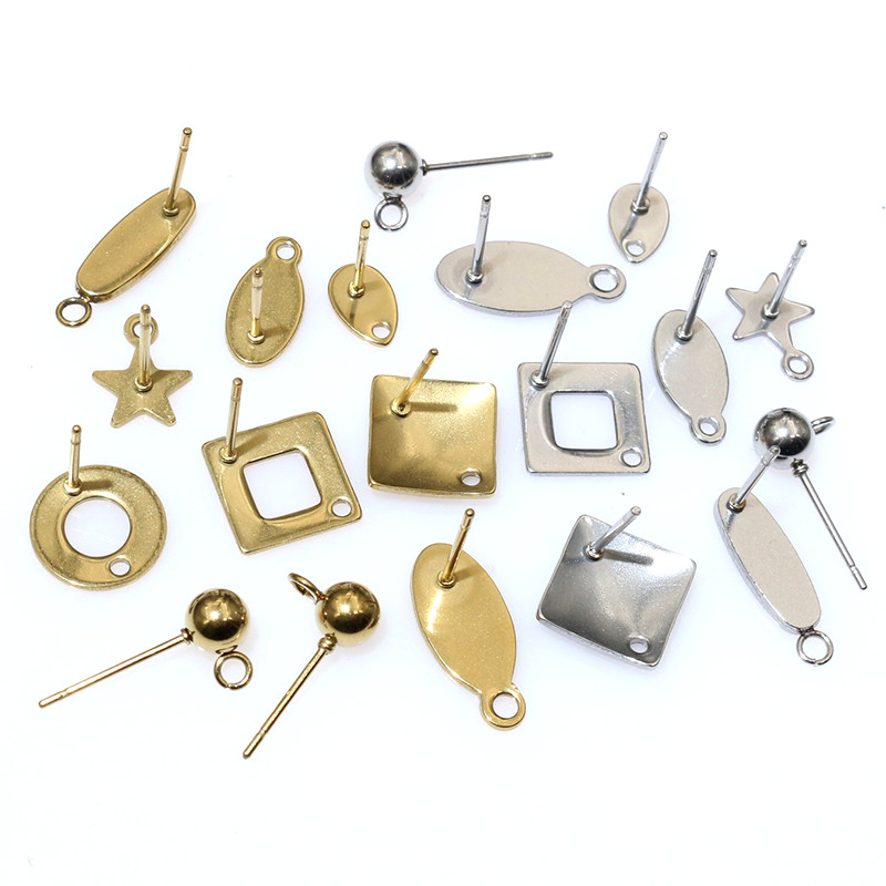 Jewelry Making Pieces - 20 piezas de acero inoxidable, pendientes
