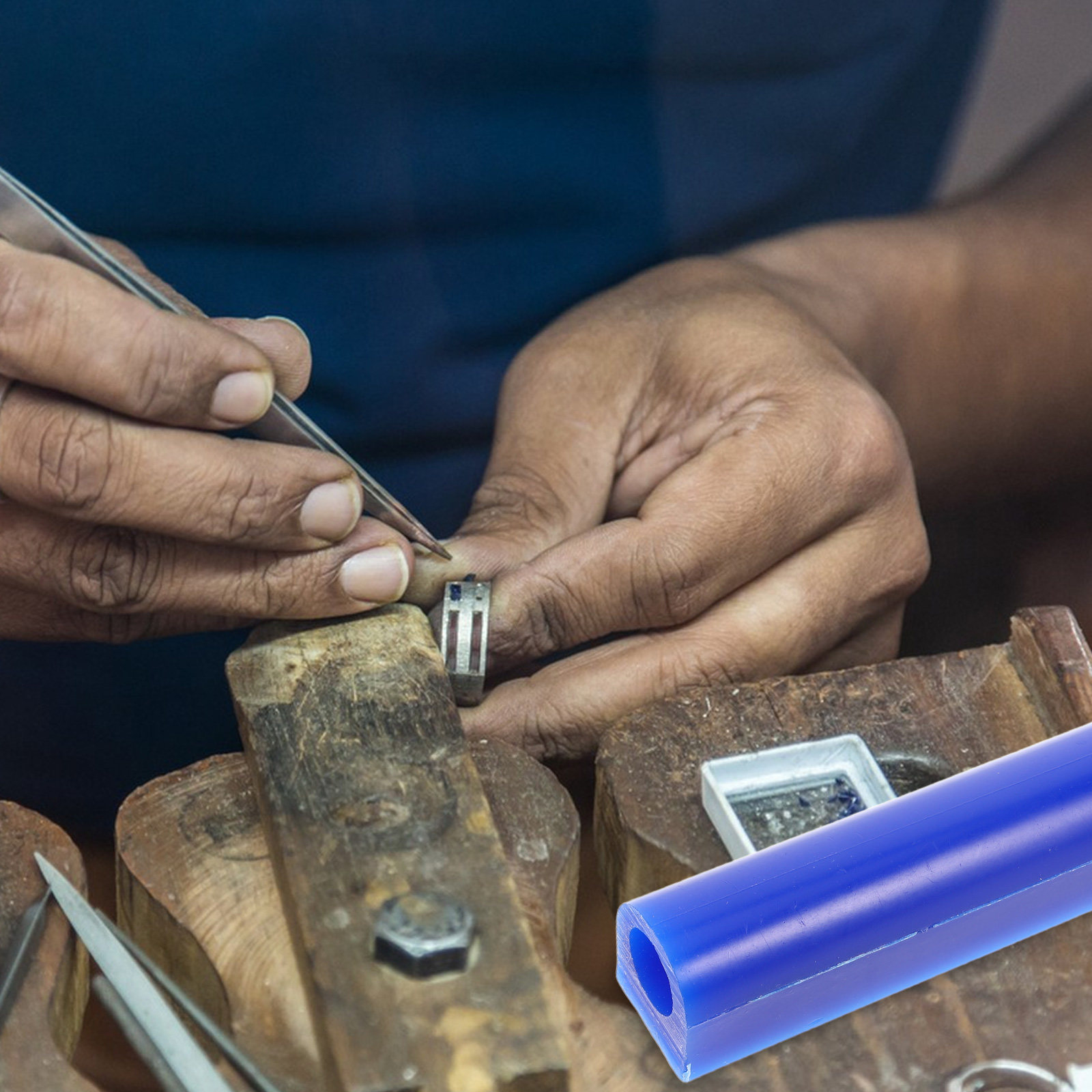 Jewelry Making Wax - Tubo de Cera para Anillos, Material