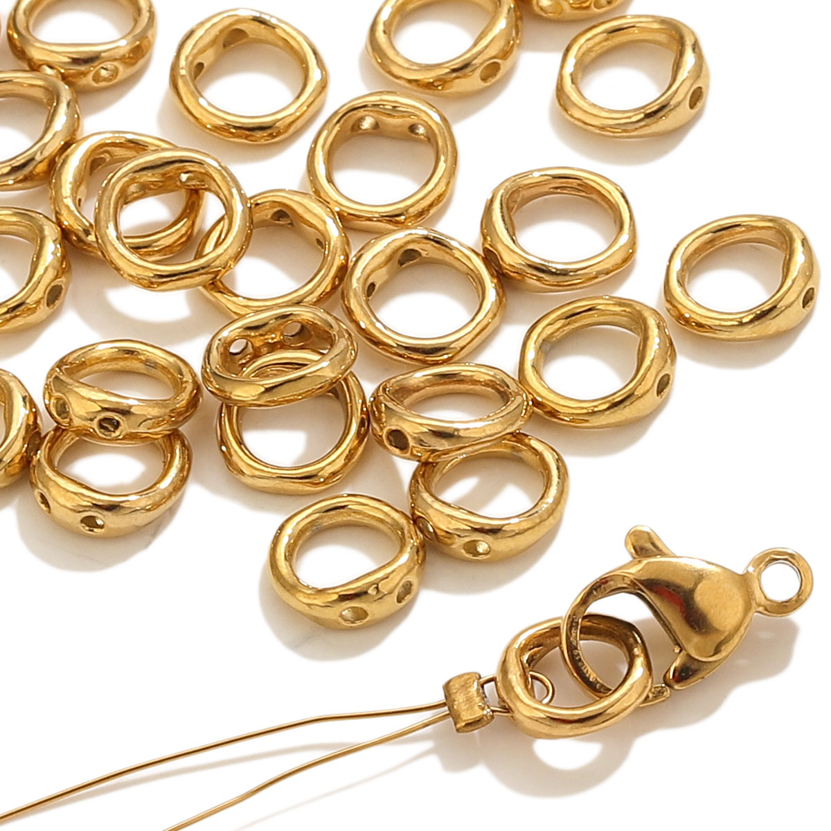 20 Piezas de Cierres de Acero  - Jewelry Making Pieces reseña y precio