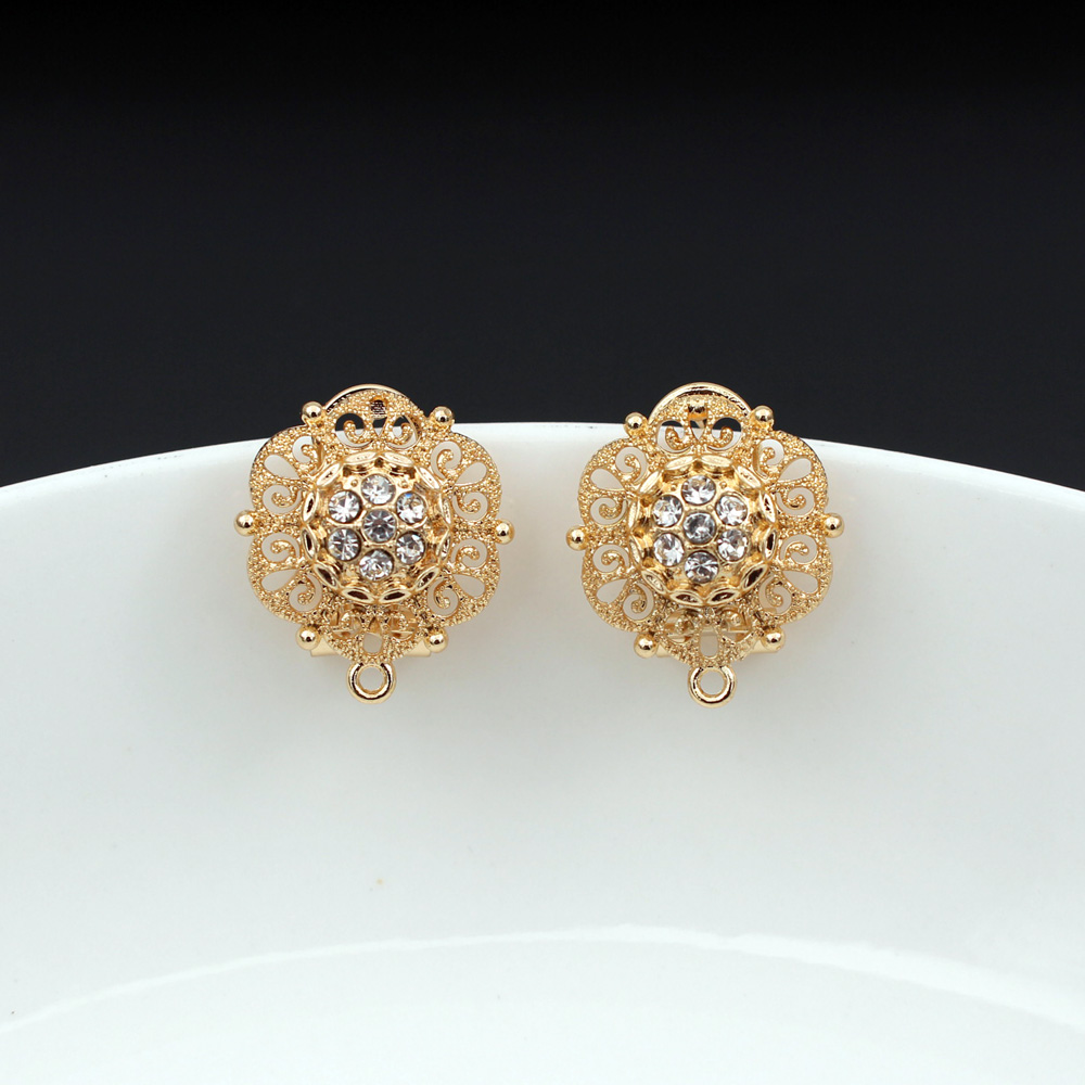 10 pares de aretes de flores c - Jewelry Making Dubai reseña y precio