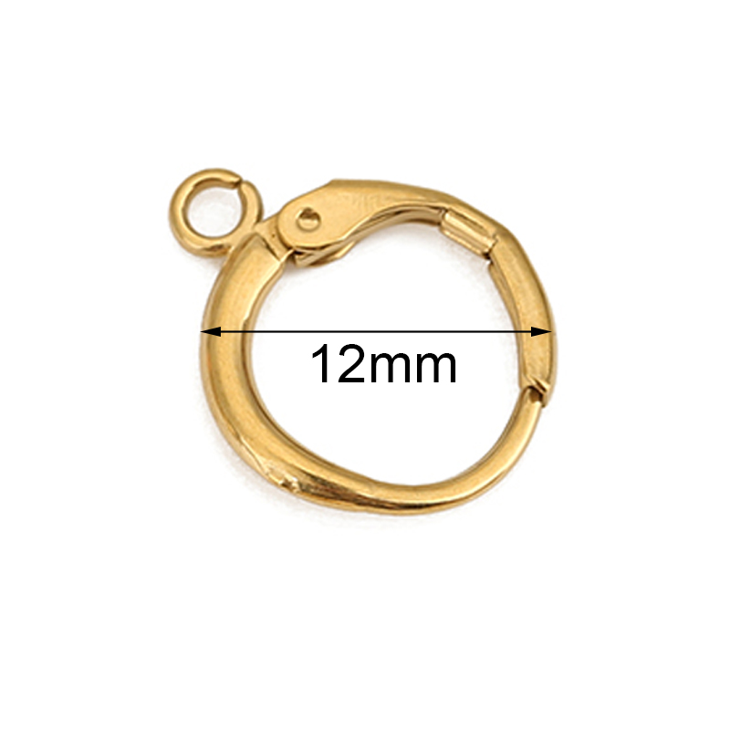 10 Uds. De ganchos para pendie - Jewelry Making School reseña y precio