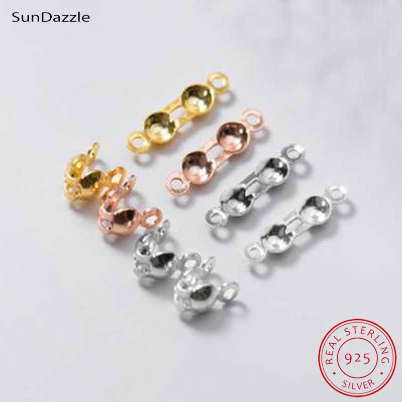 4 piezas de Plata de Ley 925 a - Jewelry Making School reseña y precio