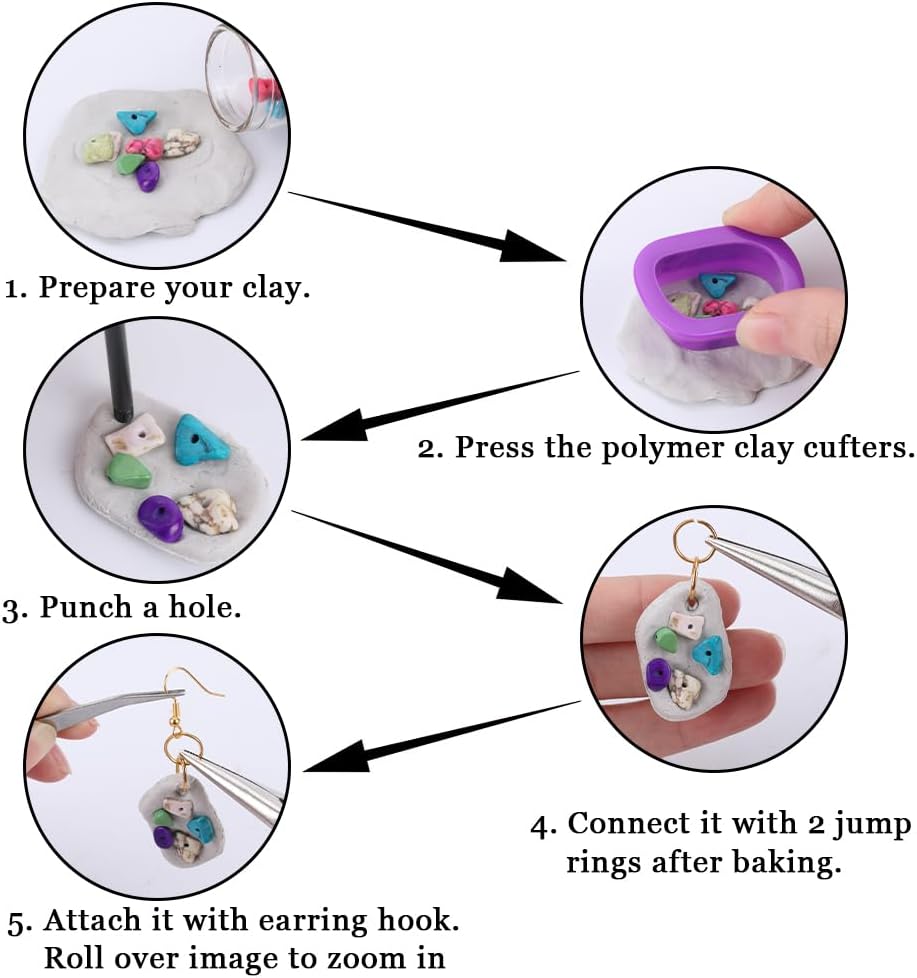Kit para hacer pendientes de a - Jewelry Making In Clay reseña y precio