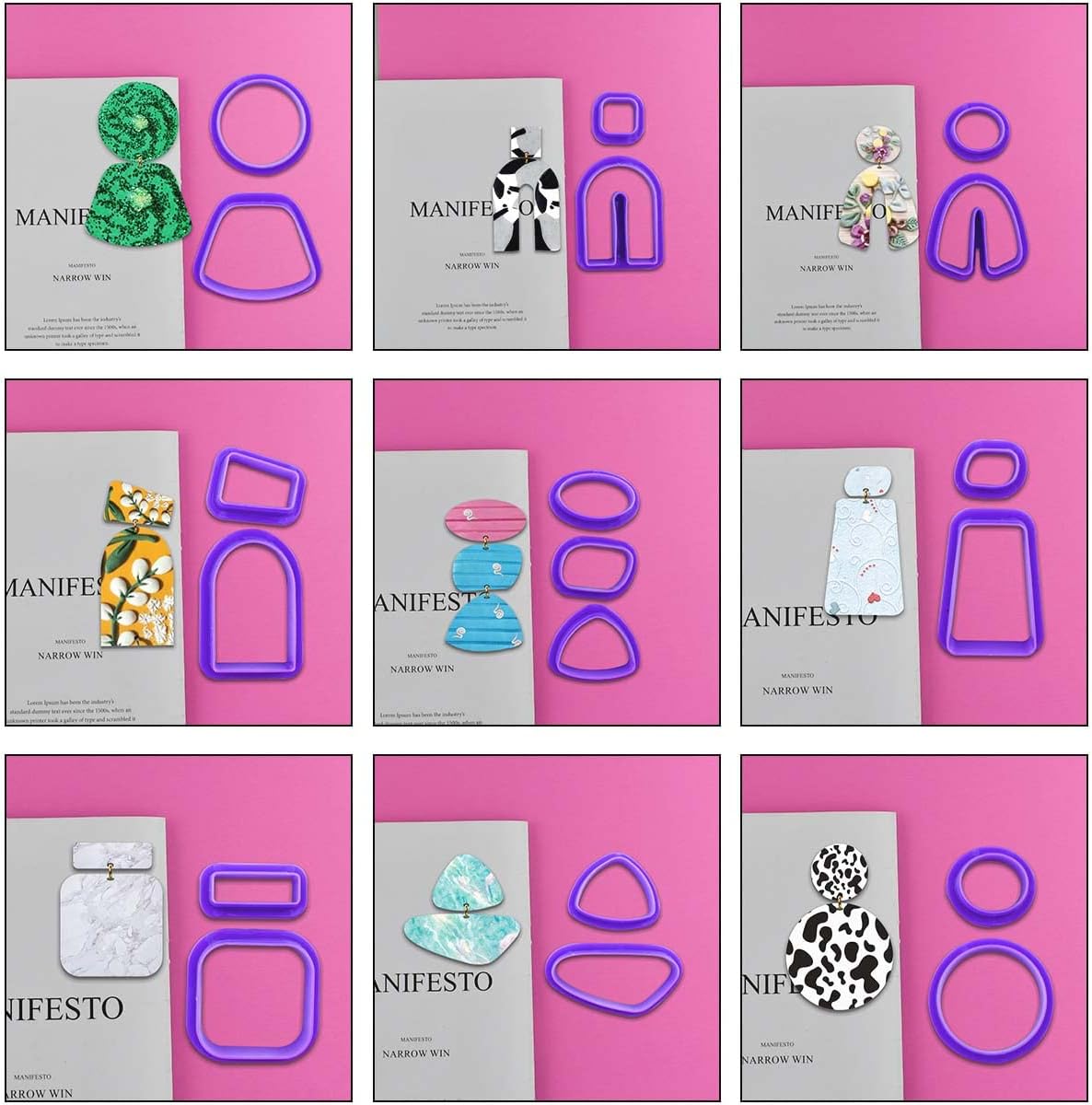 Kit para hacer pendientes de a - Jewelry Making In Clay reseña y precio