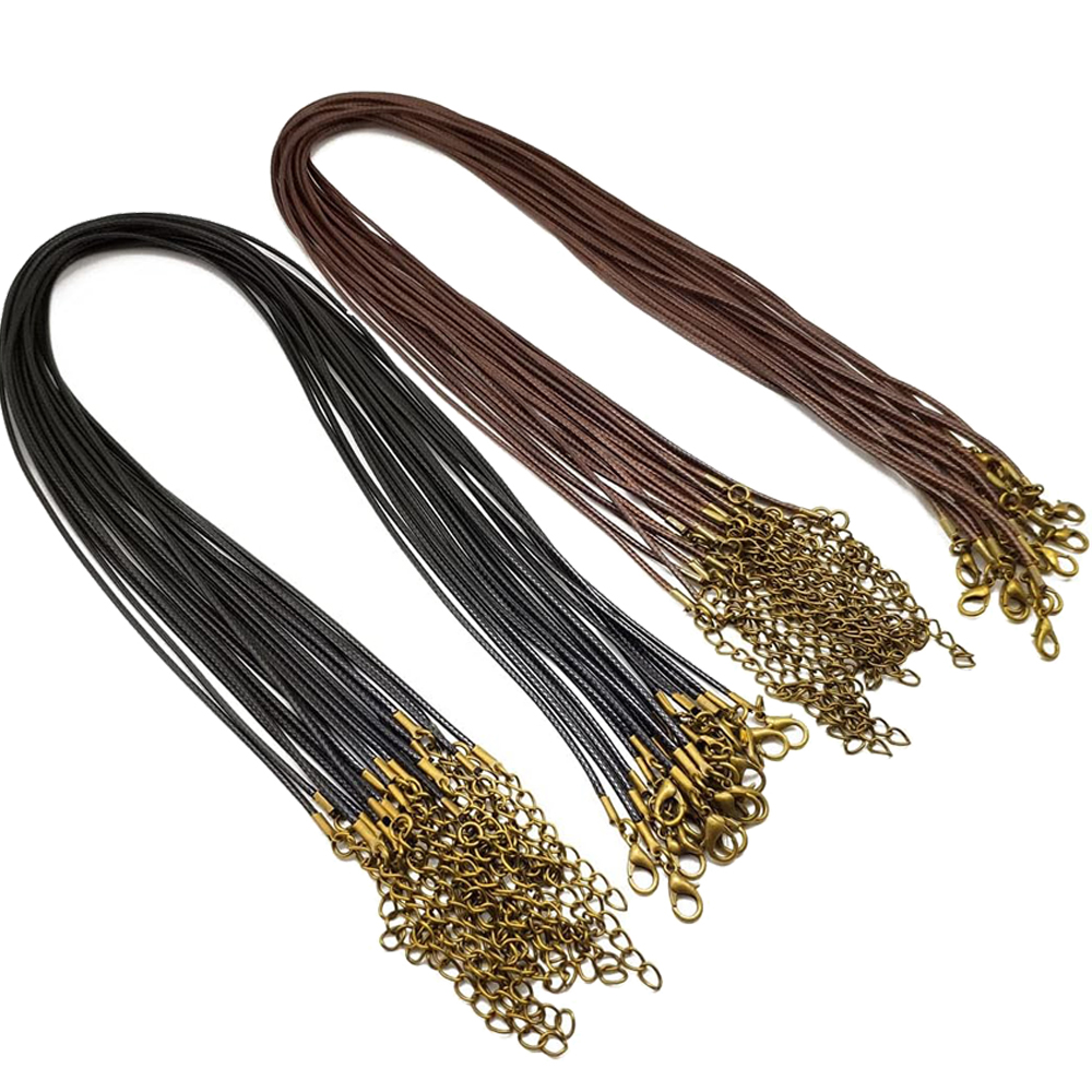 20 piezas, cordón de collar en - Jewelry Making Wax reseña y precio