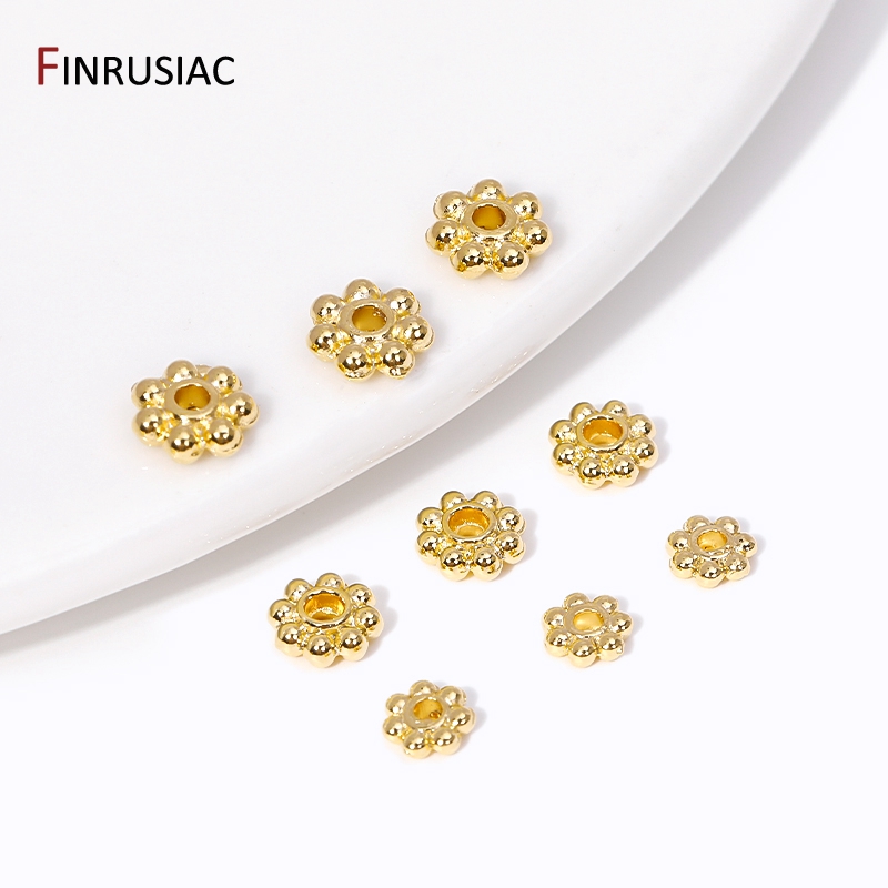 30 Uds 4mm/5mm/6mm 14K chapado - Jewelry Making Bali reseña y precio