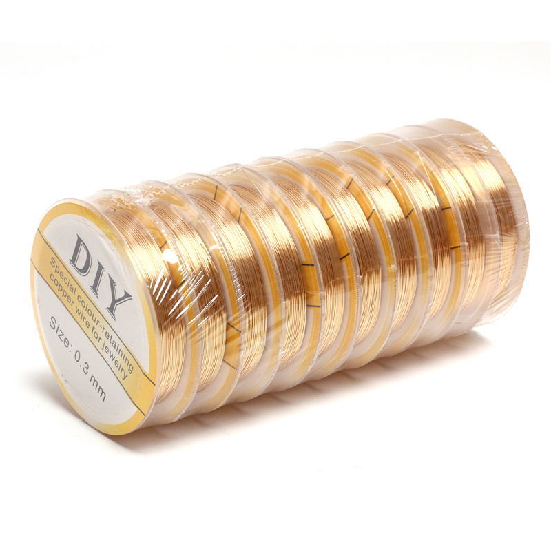 1 rollo de alambre de cobre pl - Jewelry Making Silver reseña y precio
