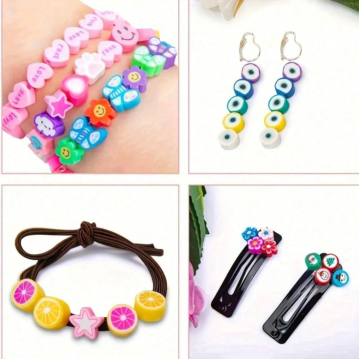 Juego de 1450/1200/250 Piezas  - Jewelry Making In Clay reseña y precio