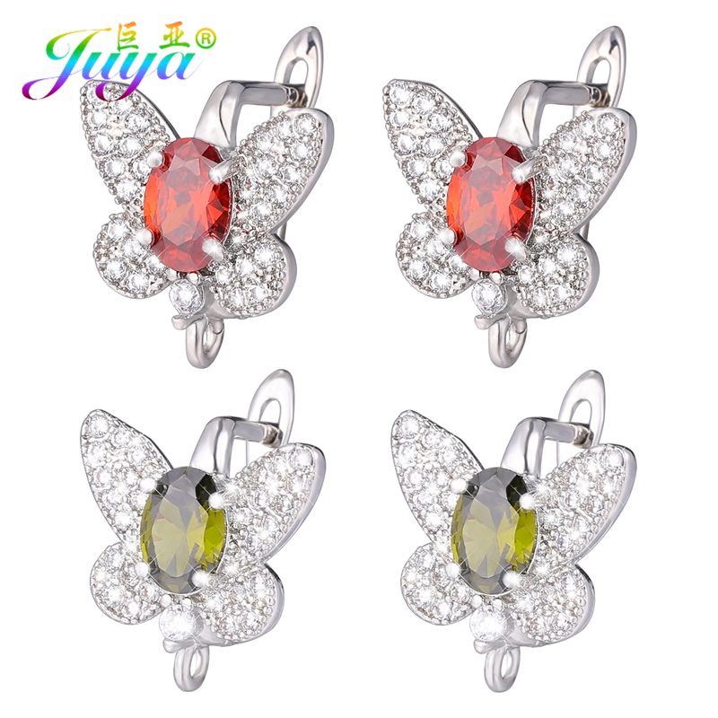 Juya-pendientes de mariposa ch - Jewelry Making Silver reseña y precio