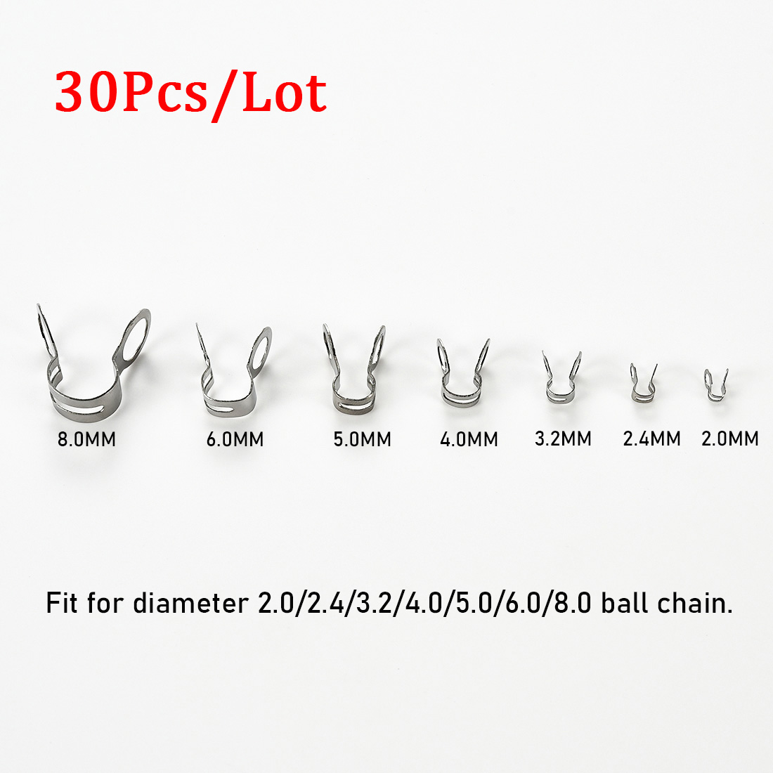 30 Uds. De cierres de conector - Jewelry Making School reseña y precio