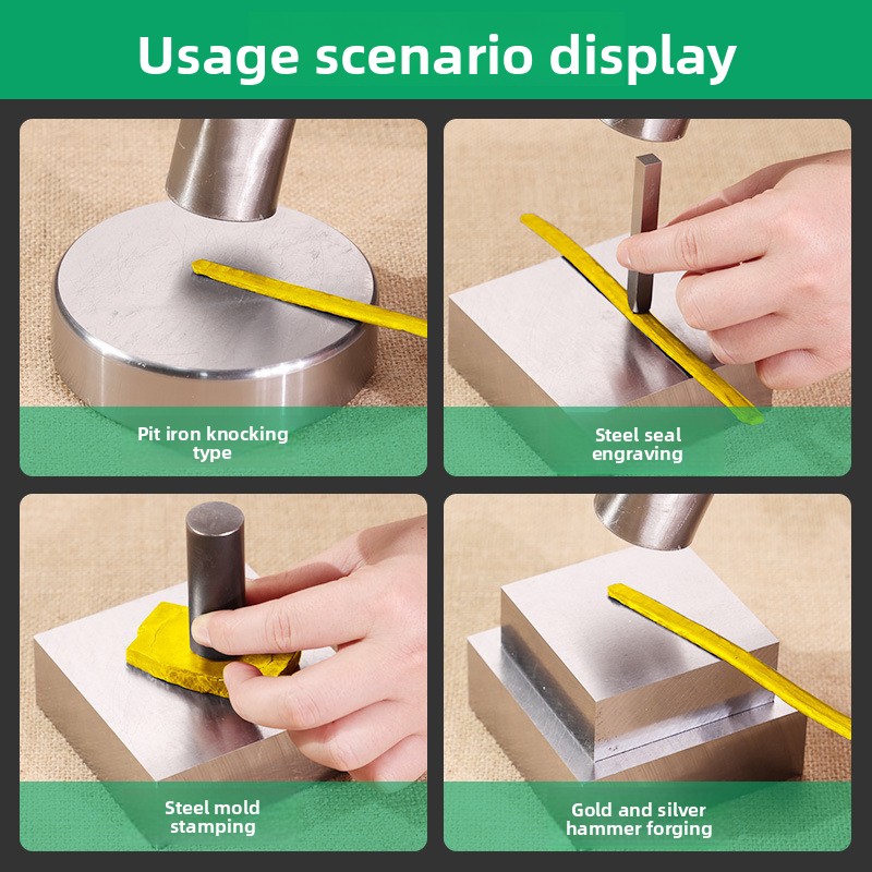 Bloque de Acero Reforzado con  - Jewelry Making Hammer reseña y precio