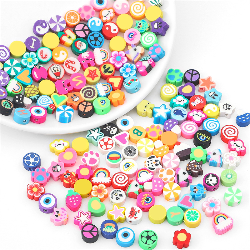 100 Uds. Cuentas de arcilla po - Jewelry Making In Clay reseña y precio