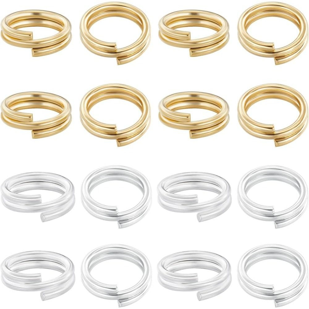 1 caja de 80 Uds. Anillo de sa - Jewelry Making Silver reseña y precio