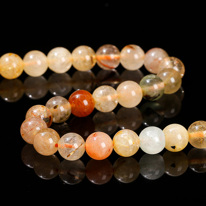 Cuentas de Cuarzo rutilado de  - Crystal Bead Mix reseña y precio