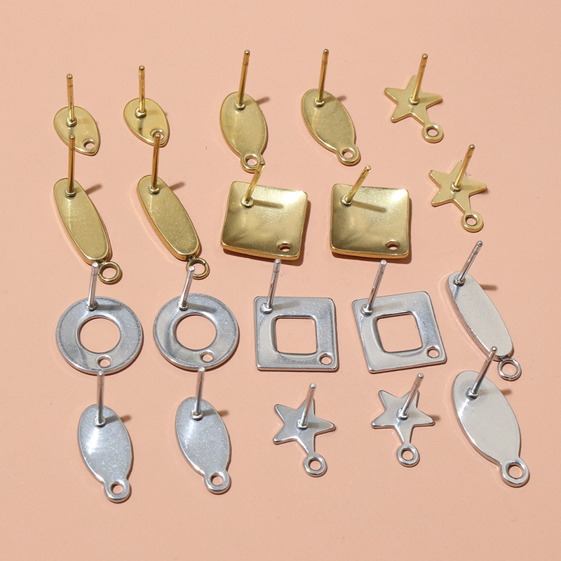 20 piezas de acero inoxidable, - Jewelry Making Pieces reseña y precio