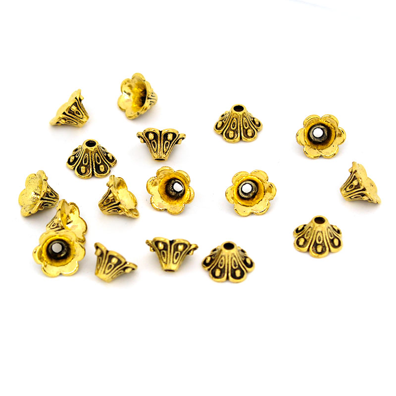 30 Uds. De tapas de cuentas de - Jewelry Making Silver reseña y precio